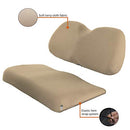 Classic Accessories Fairway Golf Cart Terry Cloth Bench Seat Cover, Khaki