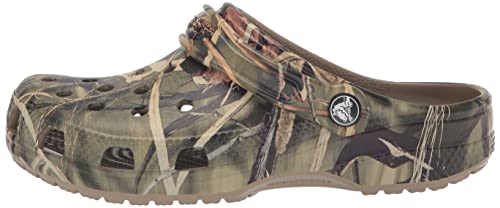 Crocs Kids' Classic Realtree Clog | Camo Shoes , Khaki