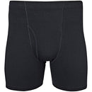 Large Black Men's Covered Waistband Boxer Briefs Multipack (5-Pack)
