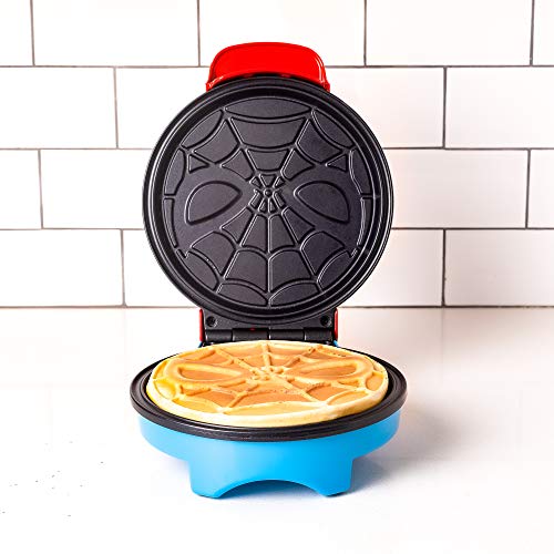 Marvel Spiderman Waffle Maker -Spidey's Mask on Your Waffles- Waffle Iron