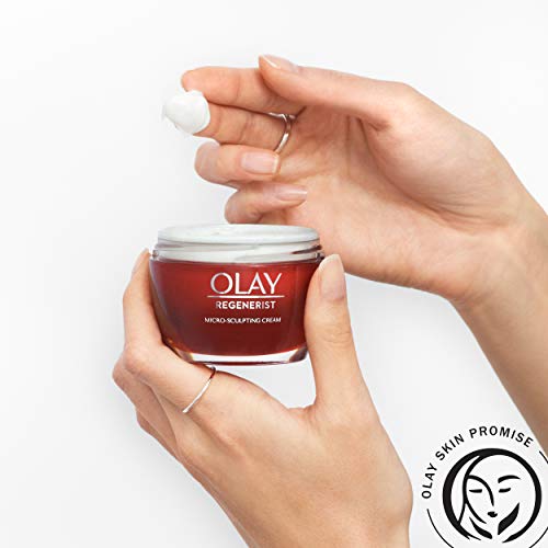 Olay Regenerist Advanced Anti-Aging Pore Scrub Cleanser (5.0 Oz) and Micro-Sculpting Face Moisturizer Cream (1.7 Oz) Skin Care Gift Set