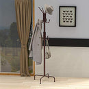 SimpleHouseware Standing Coat and Hat Hanger Organizer Rack, Bronze