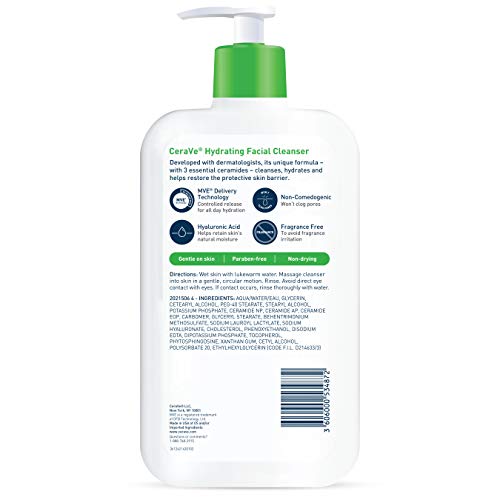 Hydrating Facial Cleanser | Moisturizing Non-Foaming Face Wash