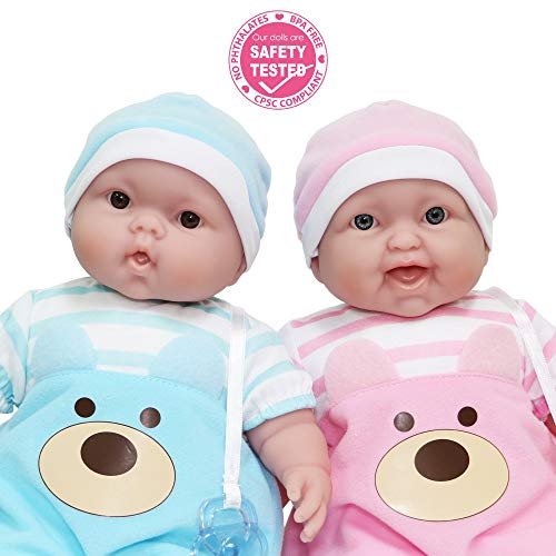 Twins 13" Realistic Soft Body Baby Dolls Twins Gift Set | Ages 2+