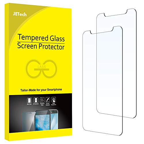 Screen Protector for iPhone 11 and iPhone XR, 6.1-Inch, Tempered Glass Film, 2-Pack