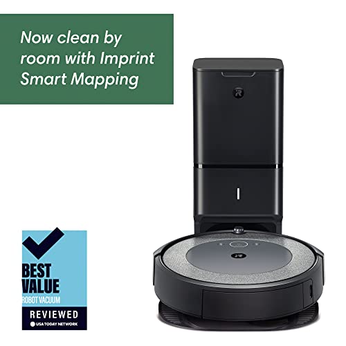 iRobot Roomba i3+ EVO (3550) Self-Emptying Robot Vacuum – Now Clean By Room