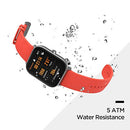 Fitness Smartwatch with Heart Rate Monitor, 14-Day Battery Life, Music Control, 1.65" Display