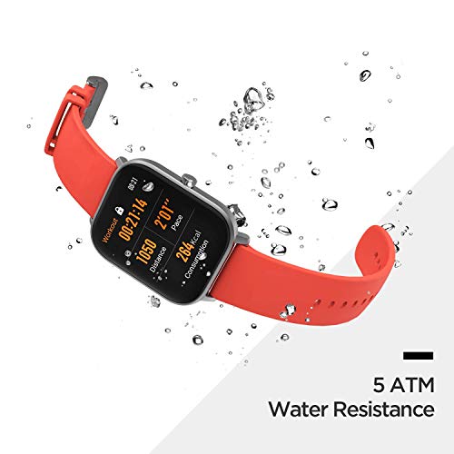 Fitness Smartwatch with Heart Rate Monitor, 14-Day Battery Life, Music Control, 1.65" Display