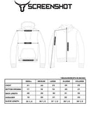 Mens Urban HipHop Premium Fleece Hoodie - Pullover Streetwear Pattern Side