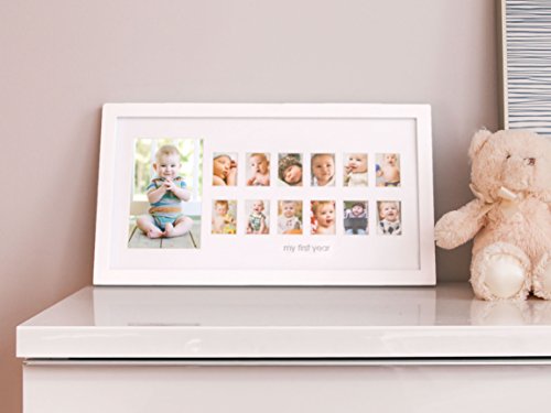 Baby’s First Year Collage Baby Frame, 12 Month Milestones Wall Frame