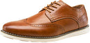 Men's Dress Shoes Brown Casual Dress Shoes for Men Oxford Shoes Business