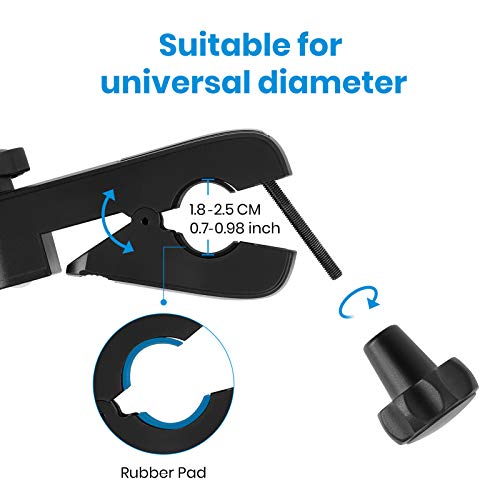 Mic Stand Tablet Holder, iPad Mount, Phone Holder for Microphone