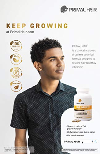 Hair Growth & Hair Loss Treatment, Hair Thinning Supplement｜Patented Formula