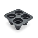 Chicago Metallic Multi Tier Cake Pan 4 Cavity, 10.6 x 9.60 x 4.5 Inch