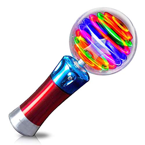 Light Up Magic Ball Toy Wand for Kids - Flashing LED Wand