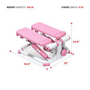 Exercise Stepping Machine, Portable Mini Stair Stepper for Home, Desk or Office Workouts