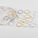 Boho Retro Stackable Rings Sets for Teens Girls Women