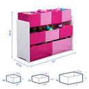 Deluxe Multi-Bin Toy Organizer with Storage Bins - Greenguard Gold Certified