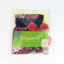 Happy Pawlidays 100% Cotton Dog Christmas Outfits Girl Dog Holiday Dress