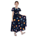 Dresses for Girls 10-12 Short Sleeve Polka Dot Boho Dresses with Belt