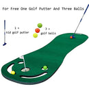 Putting Green Mats Set for Golf Putting Use, Included 29 inches Golf Putter