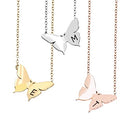 Personalized Butterfly Choker Necklace Layering Necklace Inspiration Jewelry Gift