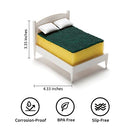 Clean Dreams Kitchen Sponge Holder - Plastic Dish Sponge Holder for Kitchen Sink