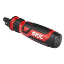 Rechargeable 4V Cordless Screwdriver with Circuit Sensor Technology, Includes 9pcs Bit
