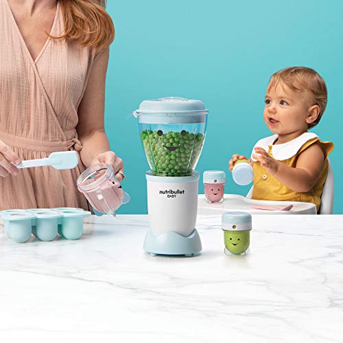 NBY-50100 Baby Complete Food-Making System, 32-Oz, Blue