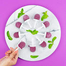 Mini Pop Molds, 9 Miniature Popsicle Molds With Sticks and Drip-guards