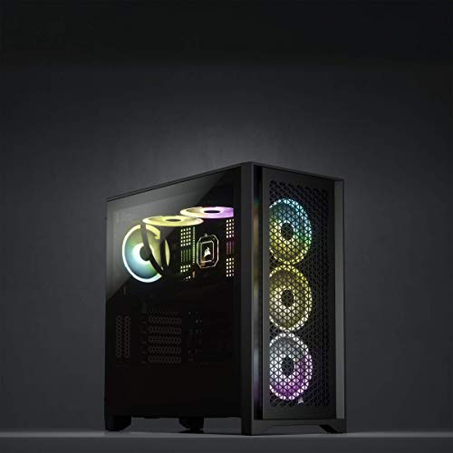 Corsair 4000D Airflow Tempered Glass Mid-Tower ATX PC Case - Black