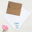 Mother Of The Bride Gifts Something Blue For Bride On Wedding Day Handkerchief
