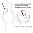 Replacement Band/Rubber Strap for Navy Seals Series 3050-23 mm Black