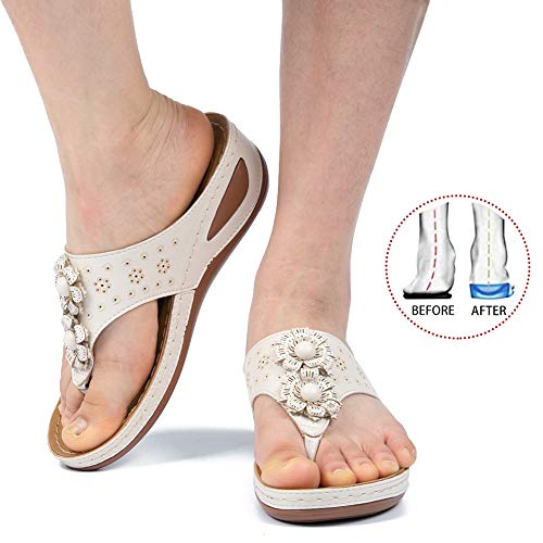 Women's Sandals Comfortable Flip Flops for Women Summer Casual Wedge Sandals