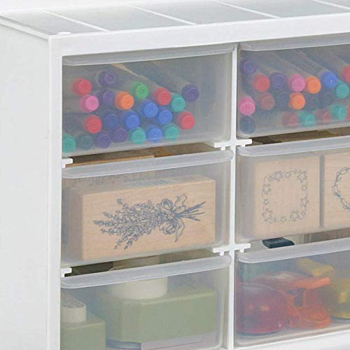 ArtBin 0365498 Store-in-Drawer Cabinet-14.375in x 6in x 8.675in, 9, White