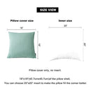 Throw Pillow Covers, Pack of 2 Super Soft Elegant Modern Embossed Patterned
