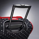 Disney Softside Luggage with Spinner Wheels, Minnie Mouse Red Bow, 2-Piece Set