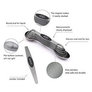 Magnetic Measuring Spoons Set-Kitchen Measuring Spoon Stainless Steel  (8Pcs)