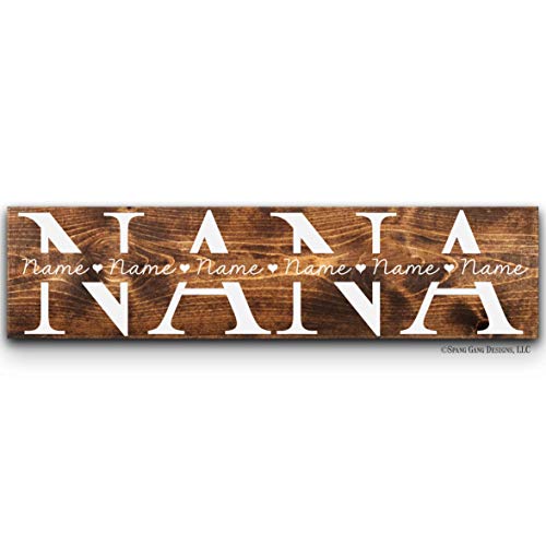 Mother's Day Gift Nana Christmas | Personalized with YOUR NAMES