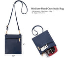 Large Crossbody Bags Ladies Shoulder Handbags Purse and Wallet Set