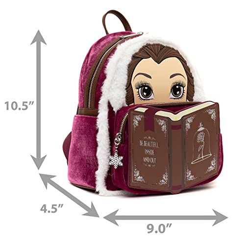 Disney Mini Backpack, Princess Belle from Beauty and the Beast