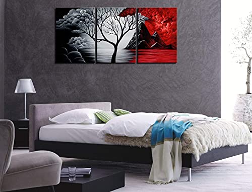 Framed Art the Cloud Tree Wall Art HD print of Oil Paintings Giclee Landscape Canvas