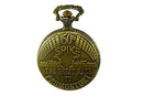 North American Railroad Approved, Railway Historical Train Steampunk Pocket Watch