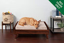 Furhaven Pet Dog Bed Frame - Mid-Century Modern Style Bed Frame Furniture