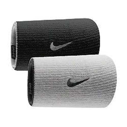 Nike Home & Away DW Wristbands(White/black, ofsm)