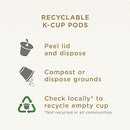 Dark Roast K-Cup Pods for Keurig Brewers - Major Dickason's Blend 75 Count