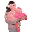 19inch Soft Plush Flamingo Stuffed Animal Toys, Pink Flamingo for Girls Kids Birthday Gifts