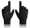 Winter Gloves for Men Women, Touch Screen Texting Warm Gloves with Thermal