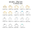 Boho Retro Stackable Rings Sets for Teens Girls Women