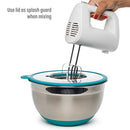 Stainless Steel Mixing Bowl with Non-Slip Bottom